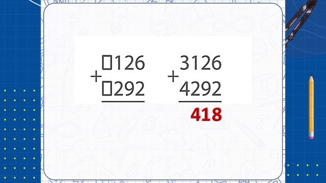 4 Математика 13.1 - Күбурынлы саннарны баганалап кушу алу -  теория