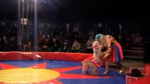 Цирк шапито Банзай  представление с пуделями