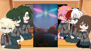 Mha reacts to Elsa as Todoroki's sister