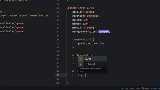 Animación icono menú móvil :D - SCSS(SASS) - Fast Codign смотреть онлайн