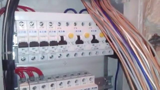Электромонтаж в г.Вышгород, ул Набережная 6г (Сборка щита). ЖК Берегиня. Оловян Олег