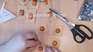 Часть 1, Как сделать Колье из фетра и страз. колье своими руками.  Belly Dance costume decoration