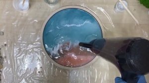 мастер-класс море из эпоксидной смолы с ракушками набор для творчества