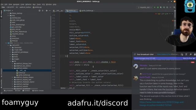 CircuitPython - Bulk Library Changes then Refactor the SpriteButton смотреть онлайн