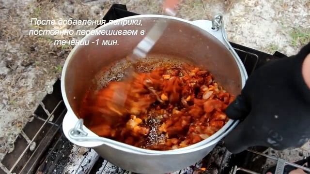 ВКУСНЕЙШИЙ БОГРАЧ (Венгерский гуляш по- закарпатски ),возле озера! смотреть онлайн