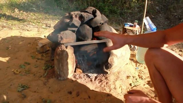 Походная баня и печка-каменка смотреть онлайн