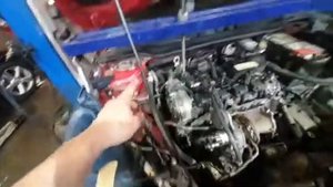 Замена помпы MERSEDES CLA200