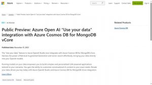 Microsoft Copilot for Azure enters public preview... - Azure Daily Minute Podcast - 16-NOV-2023