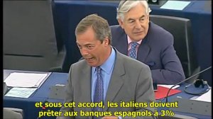 Nigel Farage: Pas assez de canots de sauvetage sur l&#8217;euro-Titanic