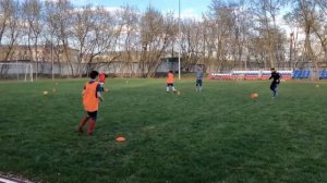 Обзор Тренировки Футбольного клуба  юноши 13 - 14 лет