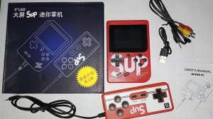 РАСПАКОВКА ИГРОВАЯ ПРИСТАВКА SUP Game Boy "400 встроенных игр"