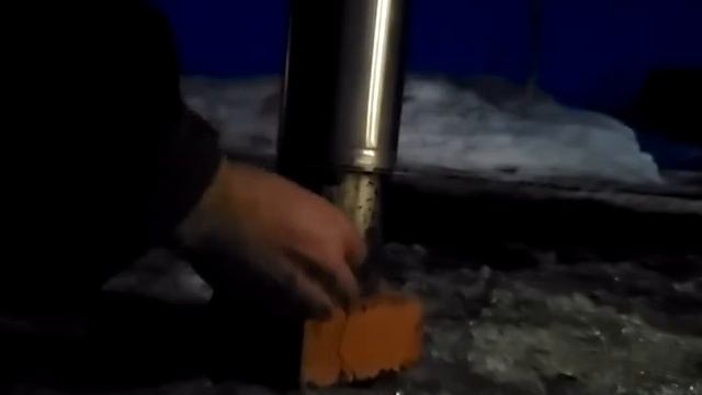 Печка-щепочница из термоса смотреть онлайн