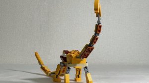 Diplodocus alternative build from LEGO Creator 31058、31088、31112