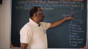 Derive Continuity Equation - M1.35 Fluid Mechanics in Tamil