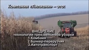 уборка с применением бункера-перегрузчика Лилиани (Белгродская область)