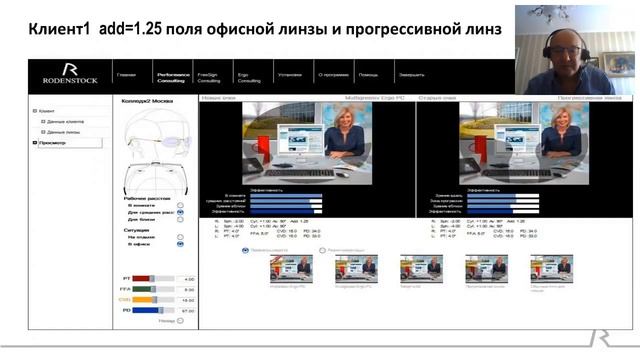 Бюджетные рецептурные и складские прогрессивные и офисные линзы
