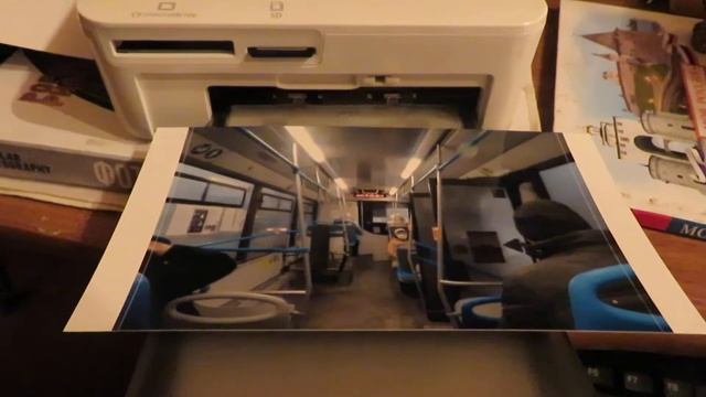 Печать фотографий на фотопринтере Canon SELPHY CP1000 смотреть онлайн