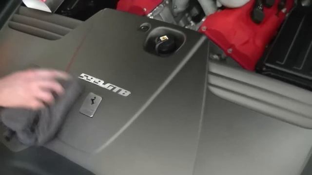 Swissvax Detailing Ferrari 599 Crystal Rock