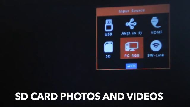 BlitzWolf BW-MP1 Portable WiFi Projector смотреть онлайн