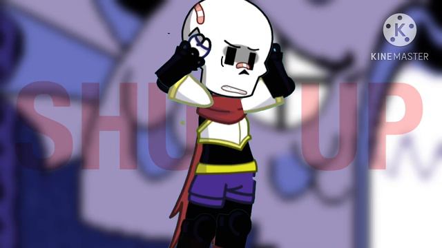 SHUT UP// papyrus angst// undertale смотреть онлайн