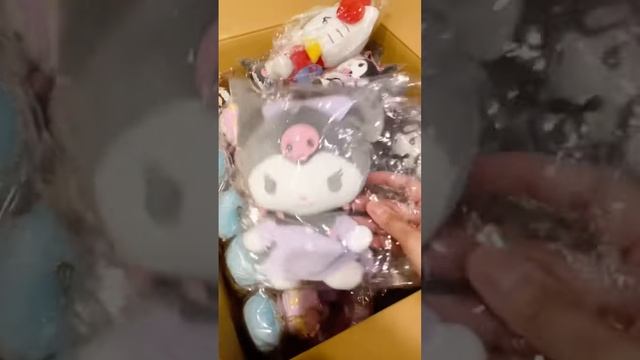 Let’s unpack a new shipment with me #smallbusiness #sanrio #kuromi #mymelody #hellokitty #pochacco