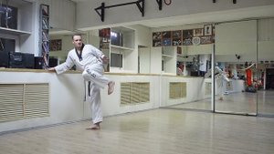 Как сделать удар Йоп чаги. Taekwondo WTF.