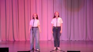 Дуэт Попович Елена и Некрытова София "Родина"