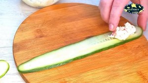 Готовлю на все праздники и не только! Очень вкусные Роллы из Огурцов.mp4