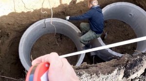 Канализация в частном доме. Переливной колодец под ключ. Часть 2
