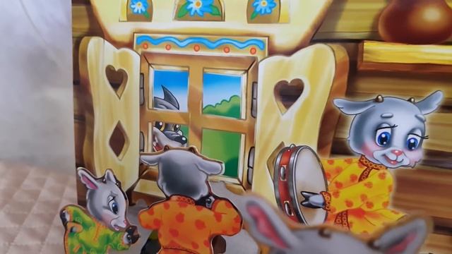 ?ВОЛК и Семеро Козлят Сказки для детей Читаем сказки на ночь Детская анимация Новая серия