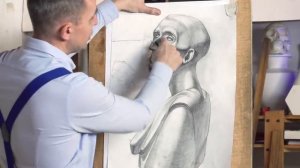 Классические ОШИБКИ студентов при рисовании лица - А. Рыжкин