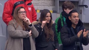 Family & Friends - Chicharito's Girlfriend and Frankfurt's Marco Fabián Cheer On Little Pea