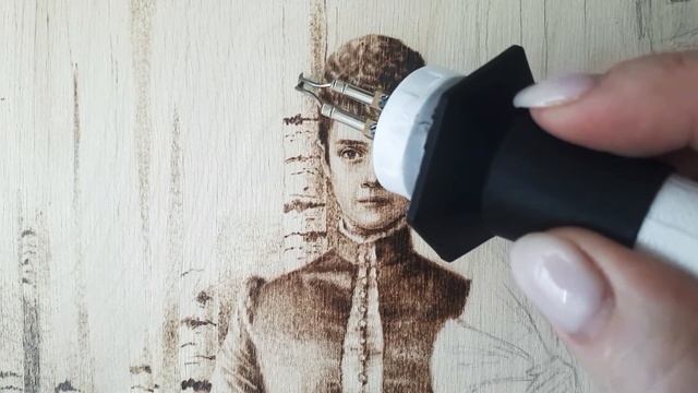 Ручное выжигание. Как выжигать берёзы. смотреть онлайн