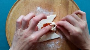 Цветок из теста. Способ формирования красивой выпечки