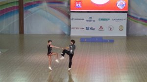 M класс - микст мужчины и женщины Акробатика Пара №123