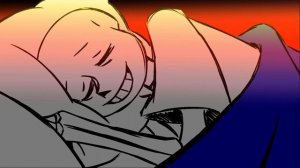 First Person POV Napping with a skeleton, an Undertale animation