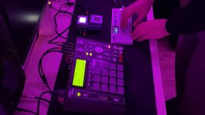 Jungle type beat improvisation on OP-1 and MPC1000