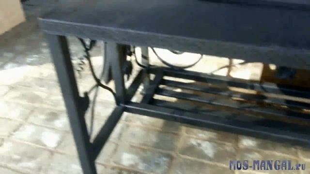 Мангал Шеф-Повар Лоза с гранитной столешницей смотреть онлайн