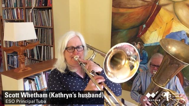 Happy Music Monday with ESO Trombone Kathryn Macintosh and ESO Tuba Scott Whetham! смотреть онлайн