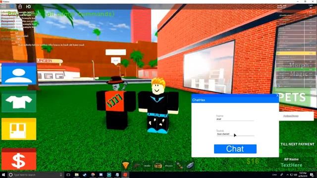 Roblox Exploiting | ChatHax Showcase with CrazyExploitz! смотреть онлайн