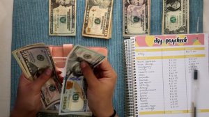 etsy paycheck cash envelope stuffing | $200 bonus sinking fund stuffing | 20 year old low income