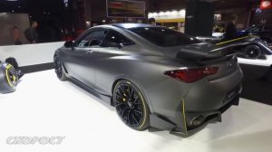 Infiniti Project Black S на Автосалон Париж 2018