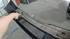 эМм бампер из ПОЛИПРОПИЛЕНА на BMW E39