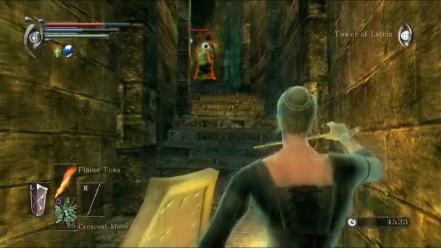 Demon's souls. 06. Босс Old Monk