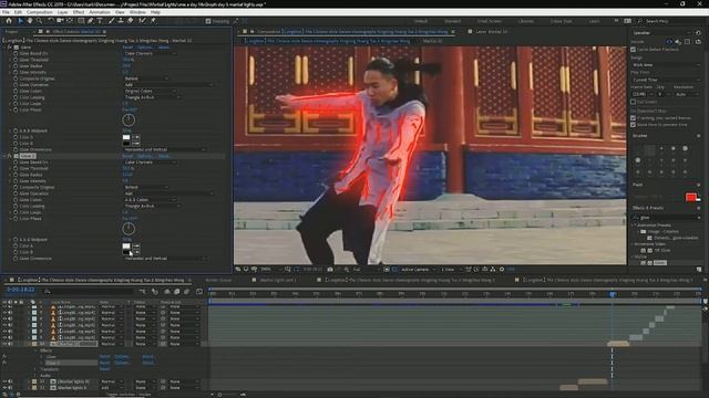 ( NO PLUGINS ) Neon Scribble Glow Effect Tutorial After Effects