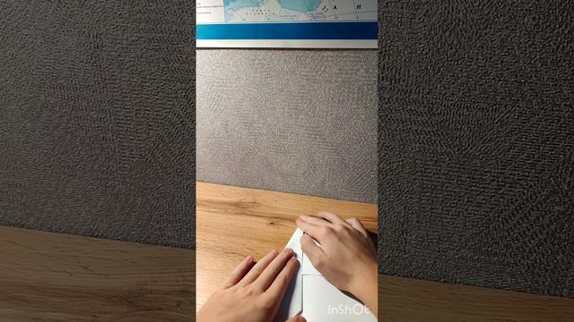 Делаю оригами самолет из бумаги очень легко