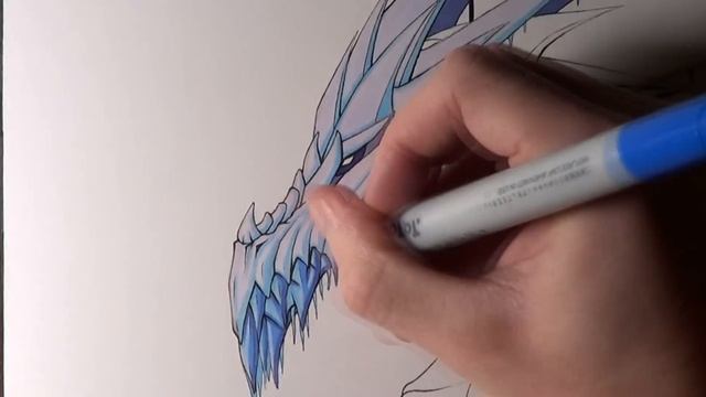 Let's Draw an ICE DRAGON - FANTASY ART FRIDAY смотреть онлайн