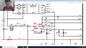Работа электрической схемы управления аккумуляторной батареи электропоезда ЭД4М