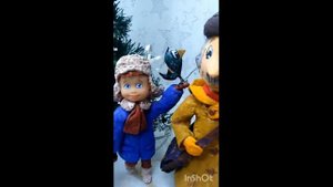 Коллекционные авторские ватные игрушки из серии "В гостях у сказки" 1 часть