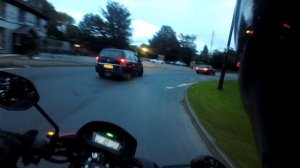 Вечерний променад на Honda CB125F 2023 года